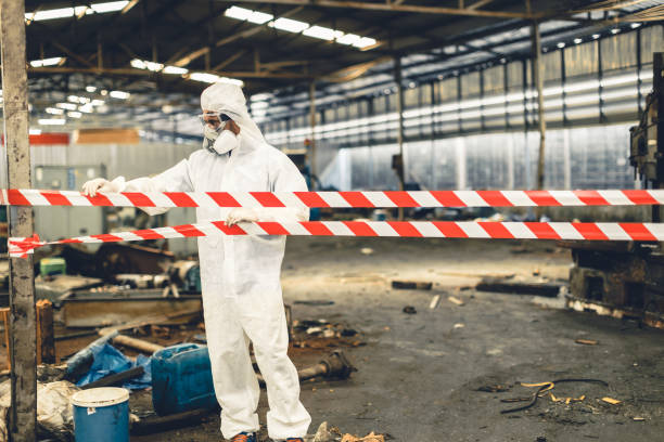 Professional Biohazard technician working in North Yarmouth, ME